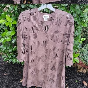 New! taupe swimsuit dress cover up